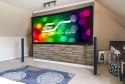 Ekran ramowy Elite Screens | Lunette Curved | Curve100WH1 100" | (16:9)